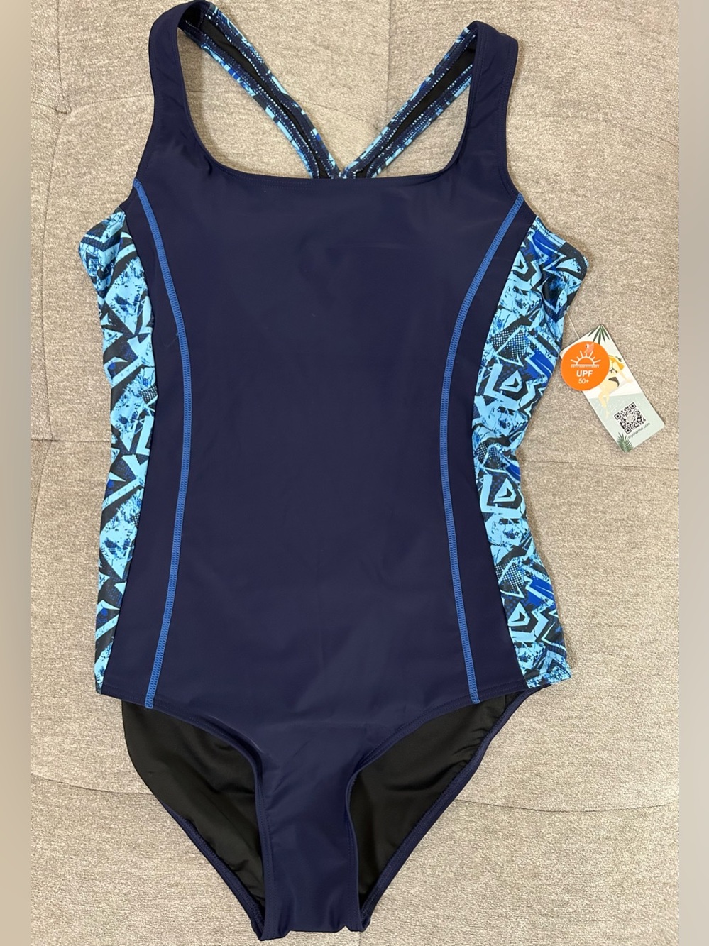 Women’s One Piece Large Athletic Racerback Slimming Swimsuit